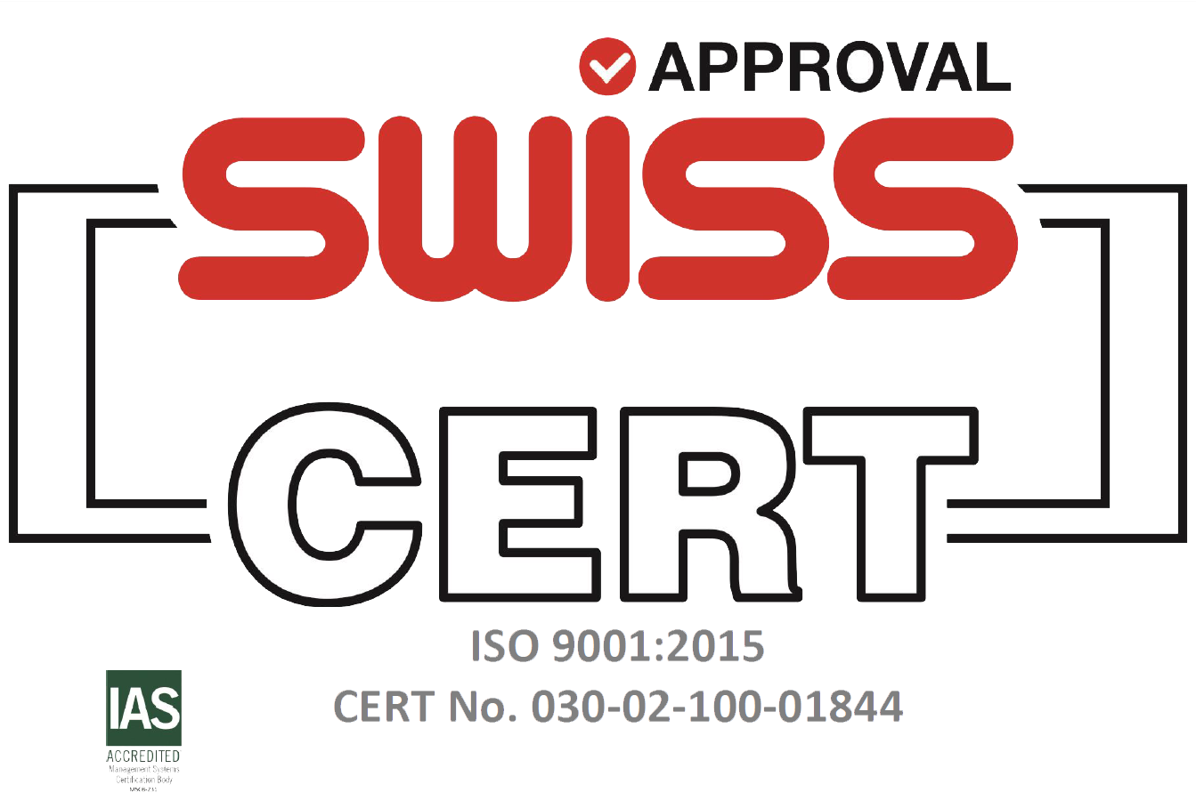 Swiss certified.